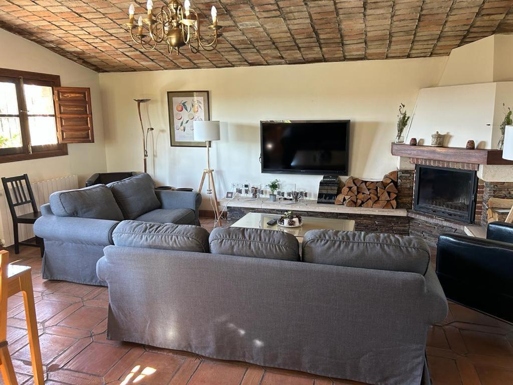 Casa Rural Cupiana Piscina Privada マラガ エクステリア 写真
