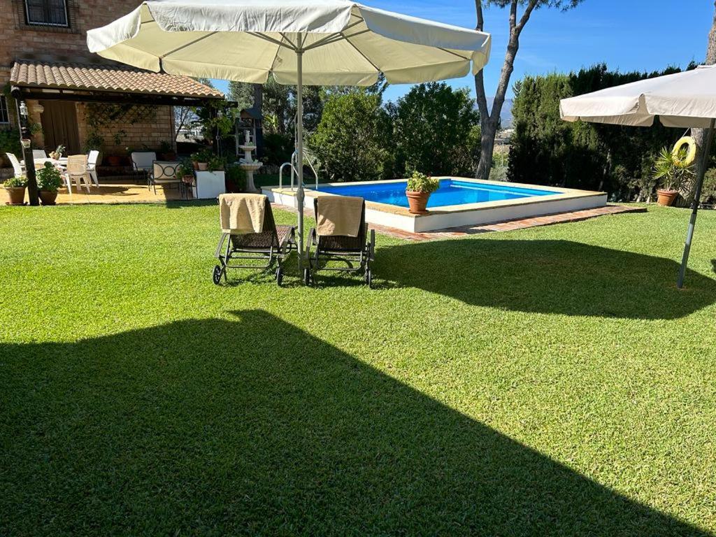 Casa Rural Cupiana Piscina Privada マラガ エクステリア 写真